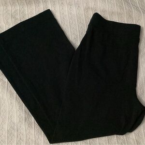 Duluth Trading Pants Womens 1X X 31 Black Performance Stretch Pull On Pockets